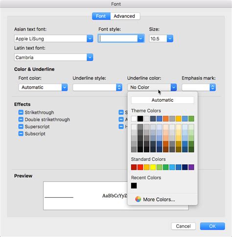 Then when the outlook options window opens, select the ' mail ' category and hit the ' stationery and fonts ' tab. Outlook 2016 Mac:How to change font color back to "No ...