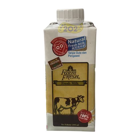 Farm Fresh Uht Fresh Milk 牛奶 200ml