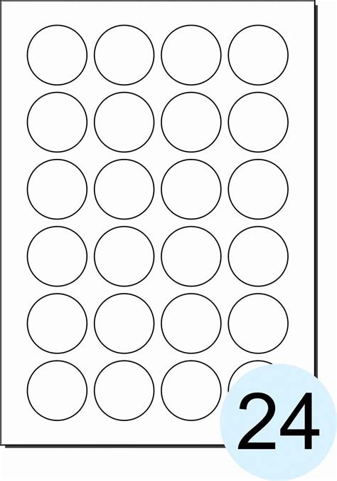 2 Round Label Template 20 Per Sheet Printable Calendars At A Glance