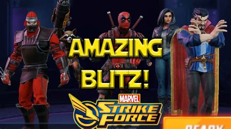 Amazing Blitz Team Important Channel News Marvel Strike Force Msf