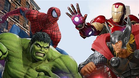Spiderman Hulk Vs Iron Man Thor Kapışması Youtube