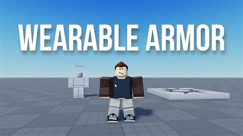 Updated How To Make Wearable Armor Roblox Studio Youtube