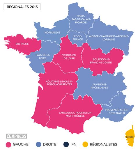 Consultez l'ensemble des articles, reportages, directs, photos et vidéos de la rubrique elections régionales et départementales. CARTE. Régionales 2015: les résultats du second tour - L'Express