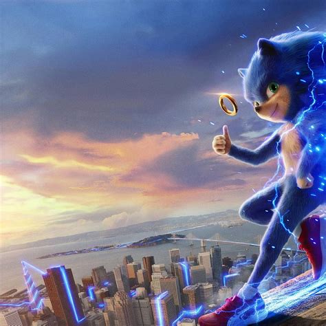 Poster Of Sonic The Hedgehog Ipad Pro Retina Display Movies And