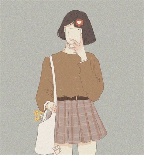  Gambar Orang Kartun Aesthetic