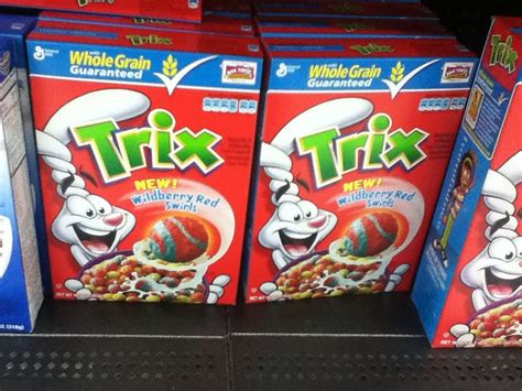 Trix Wildberry Red Swirls Box Breakfast Cereal A Photo On Flickriver