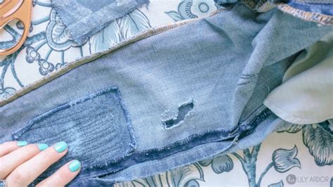 How To Fix Ripped Jeans 5 Easy Steps Photo Video