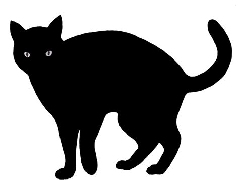 Black Cat Silhouette Clip Art