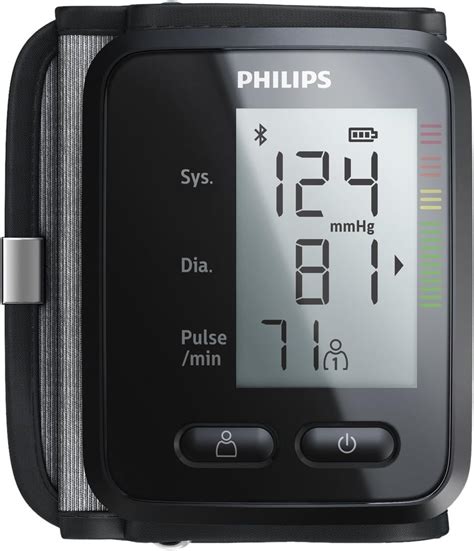 Philips Dl876501 Wrist Mounted Blood Pressure Monitor With App