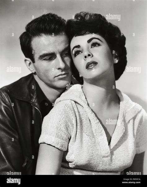 Montgomery Clift And Elizabeth Taylor A Place In The Sun 1951