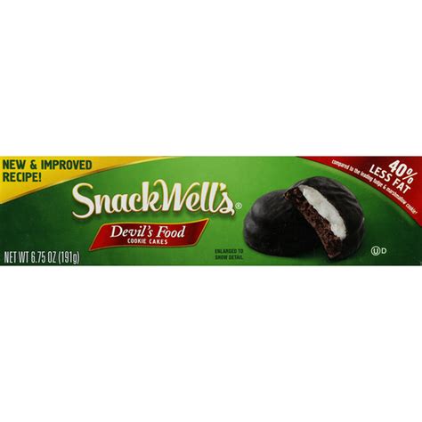 Snackwells Devils Food Cookie Cakes 675 Oz Instacart