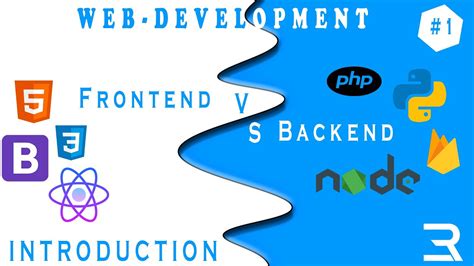 Web Development Introduction Frontend Vs Backend Basic Youtube