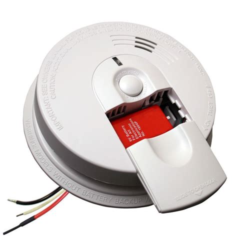 Hardwired Smoke Detectors Fire Safety The Home Depot
