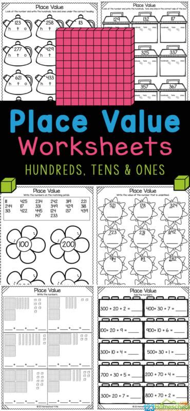 Place Value In First Grade First Grade Math Worksheets St Grade Math Worksheets Mathematics