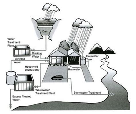 Ielts Task 1 The Circulation Of Rainwater In The Environment