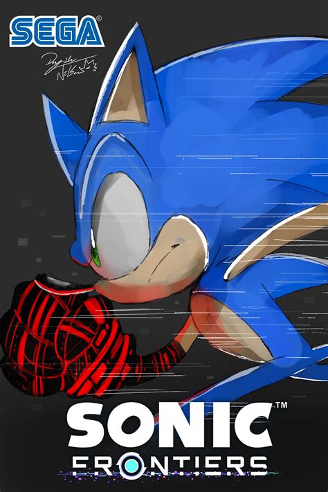 artstation sonic frontiers steam cover