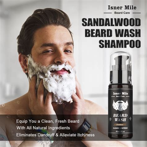 Isner Mile Upgraded Beard Kit For Men Beard Growth Grooming And Trimming With Unscented Leave In
