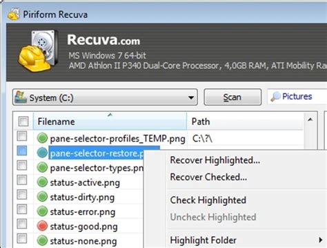 Recover Lost Damaged Or Deleted Files With Free Recuva Cnet