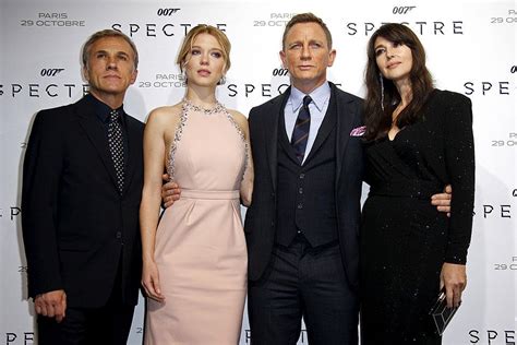Cast Of New James Bond Film Spectre Attend Paris Premiere Photos