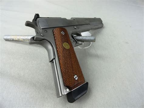 Amt accelerator extremely rare variant of the infamous amt hardballer longslide. AMT Hardballer, Longslide, Stainless, .45 Auto w/Colt ...