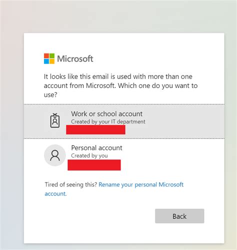 How Do I Remove A Work Or Schoolpersonal Account Microsoft Community