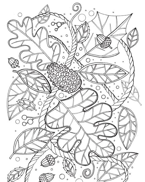 Fall Coloring Pages Adult Coloring Book Pages Printable Coloring