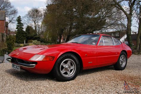 List of race car performance specs. EG Autokraft, Ferrari 365 GTB/4 Daytona Coupe Reproduction, V12