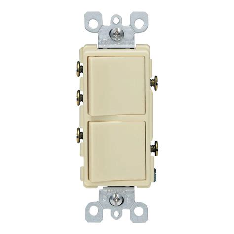 Leviton Decora 15 Amp 3 Way Ac Combination Switch Ivory R51 05641 0is