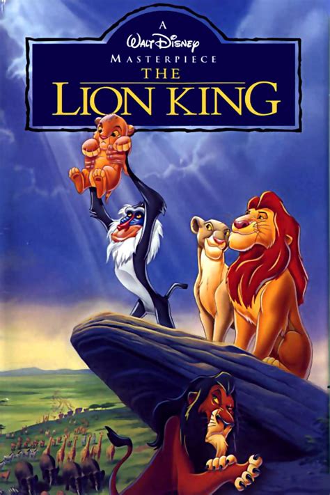 The Lion King 1994 Poster Disney Photo 43144501 Fanpop