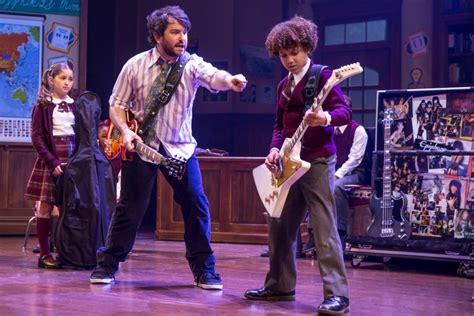 School Of Rock The Musical Review Simon Parris Man In Chair