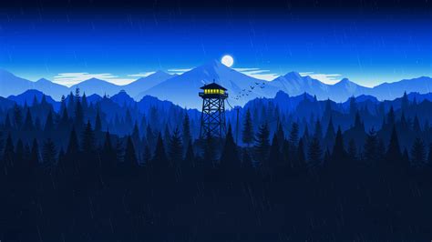 Blue Firewatch Wallpaper 1920x1080 With Imagegonord Rimagegonord