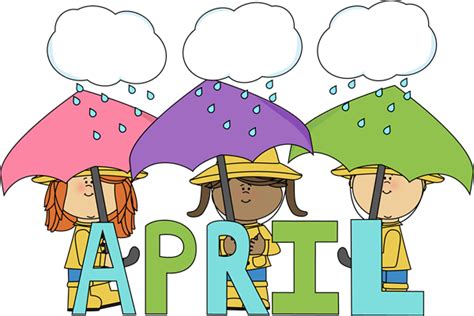 Month Of April Showers Clip Art Month Of April Showers Image April