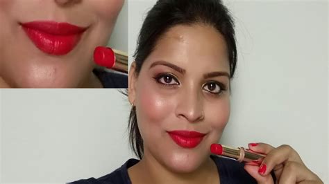 Lakme Matte Red Lipstick Review