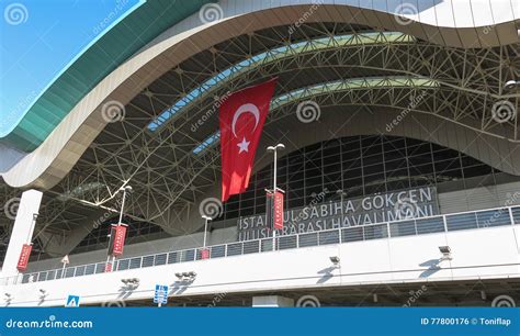 Sabiha Gokcen International Airport Saw In Istanbul Turkey Editorial