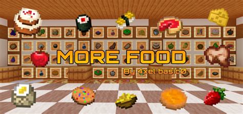 Minecraft Food Texture Pack