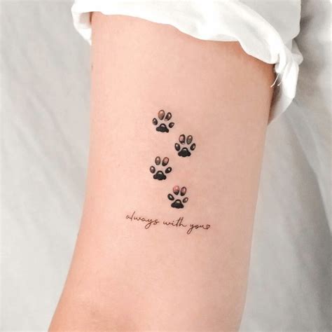 Memorial Paw Print Tattoo Ideas That Will Blow Your Mind Alexie