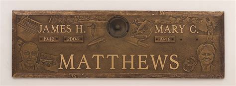 Matthews Bronze Enduring Memories