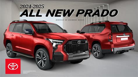 All New Toyota Land Cruiser Prado 2024 2025 Redesign Digimods Design