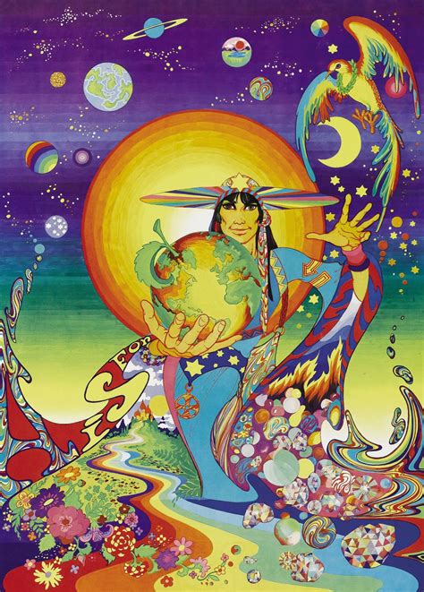 ~estallidos de colores electricos ~ psychedelic art psychedelic poster hippie art