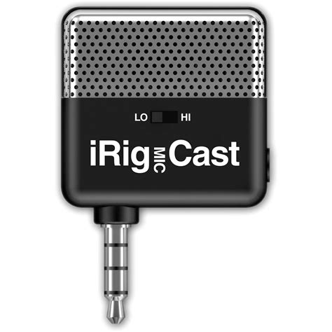 IK Multimedia IRig Mic Cast Ultra Compact IP IRIG CAST IN B H