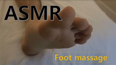 [asmr] foot massage relaxing no talking youtube