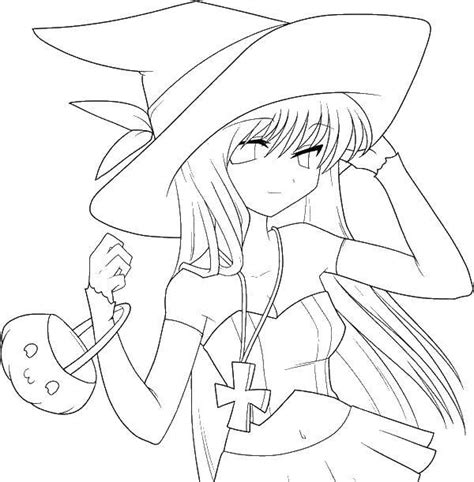 Anime Witch Coloring Pages Witch Coloring Pages Pdf To Print