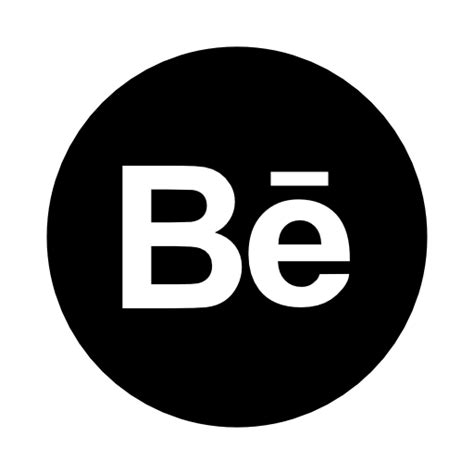 Behance logo behance png found: Behance, rounded, solid Free Icon of Rounded Solid Social ...