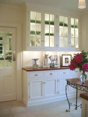 The purpose of a hutch, sideboard or buffet is to provide extra storage for your best dishes, flatware, and linens. for built in buffet/hutch in dining room | dining room ...