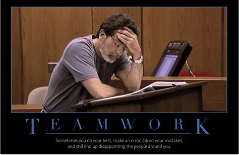 I Made This Demotivational Poster From The Powerpoint Scene For My