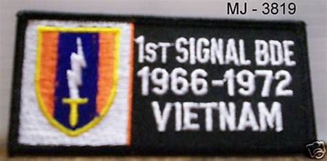 Us Army 1st Signal Brigade 1966 1972 Vietnam Patch