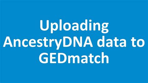 To use the apps, follow these your ancestry dna data file will then download to your computer. How to upload AncestryDNA raw DNA data to GEDmatch.com - 2 ...