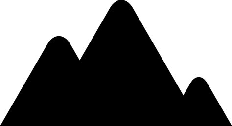 Mountain Summit Svg Png Icon Free Download (#40090) - OnlineWebFonts.COM