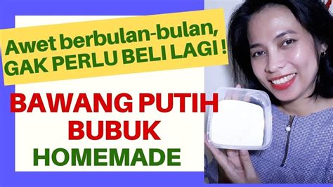Yang mana hampir setiap masakan indonesia menggunakan bawang putih sebagai bumbu pokoknya. Cara Membuat Bawang Putih Bubuk Sendiri - YouTube