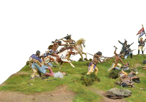 Custer´s Last Stand Diorama Bh1 1 1 32 Black Hawk Toy Soldier Dioramas Black Hawk Toy